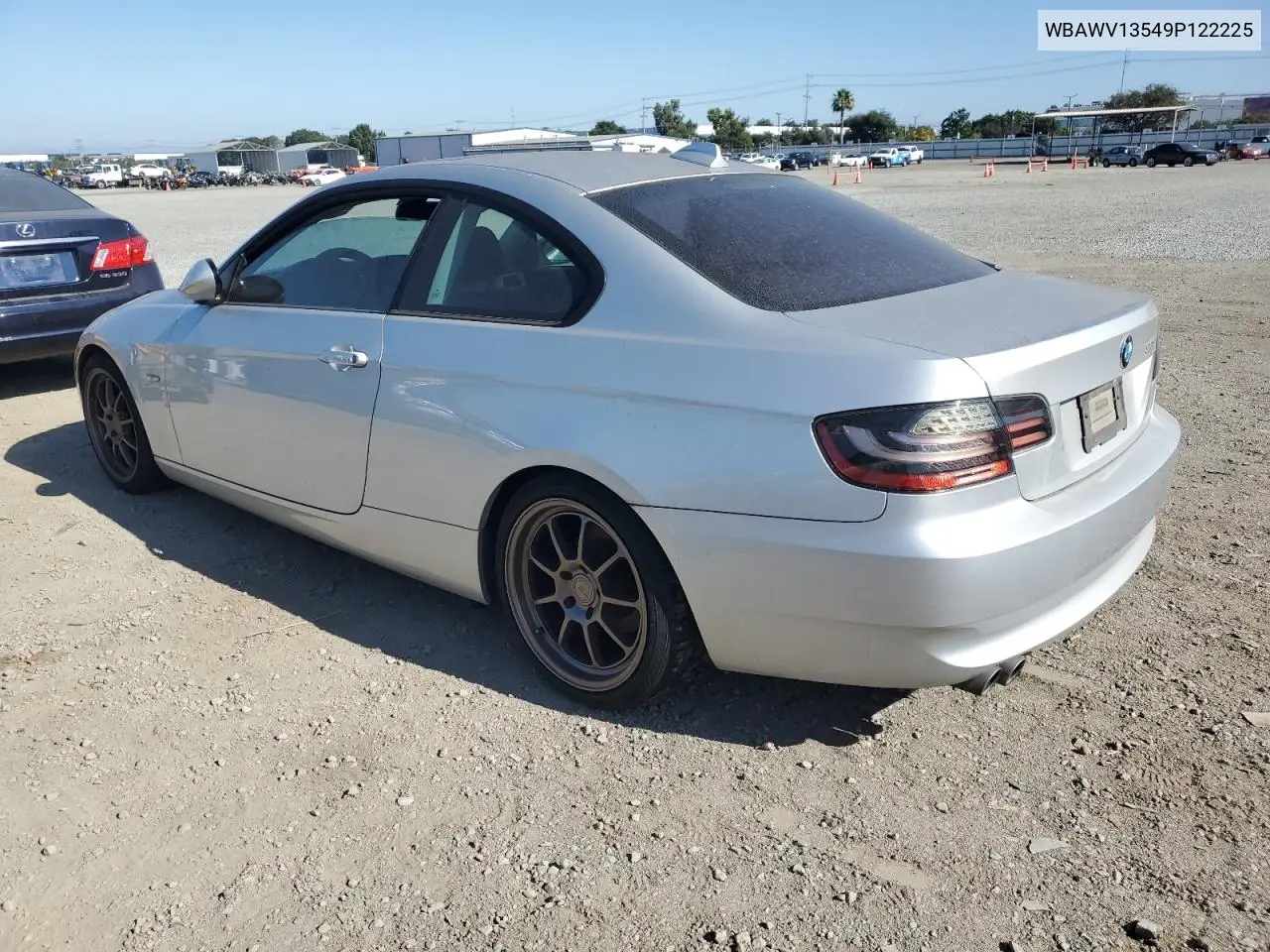 2009 BMW 328 I Sulev VIN: WBAWV13549P122225 Lot: 63093875