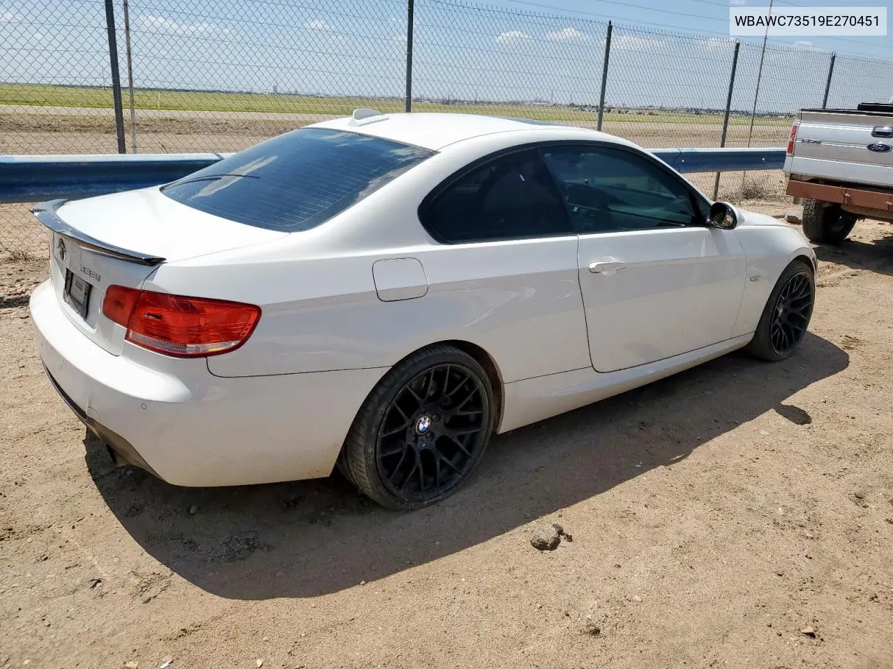 2009 BMW 335 Xi VIN: WBAWC73519E270451 Lot: 65526515