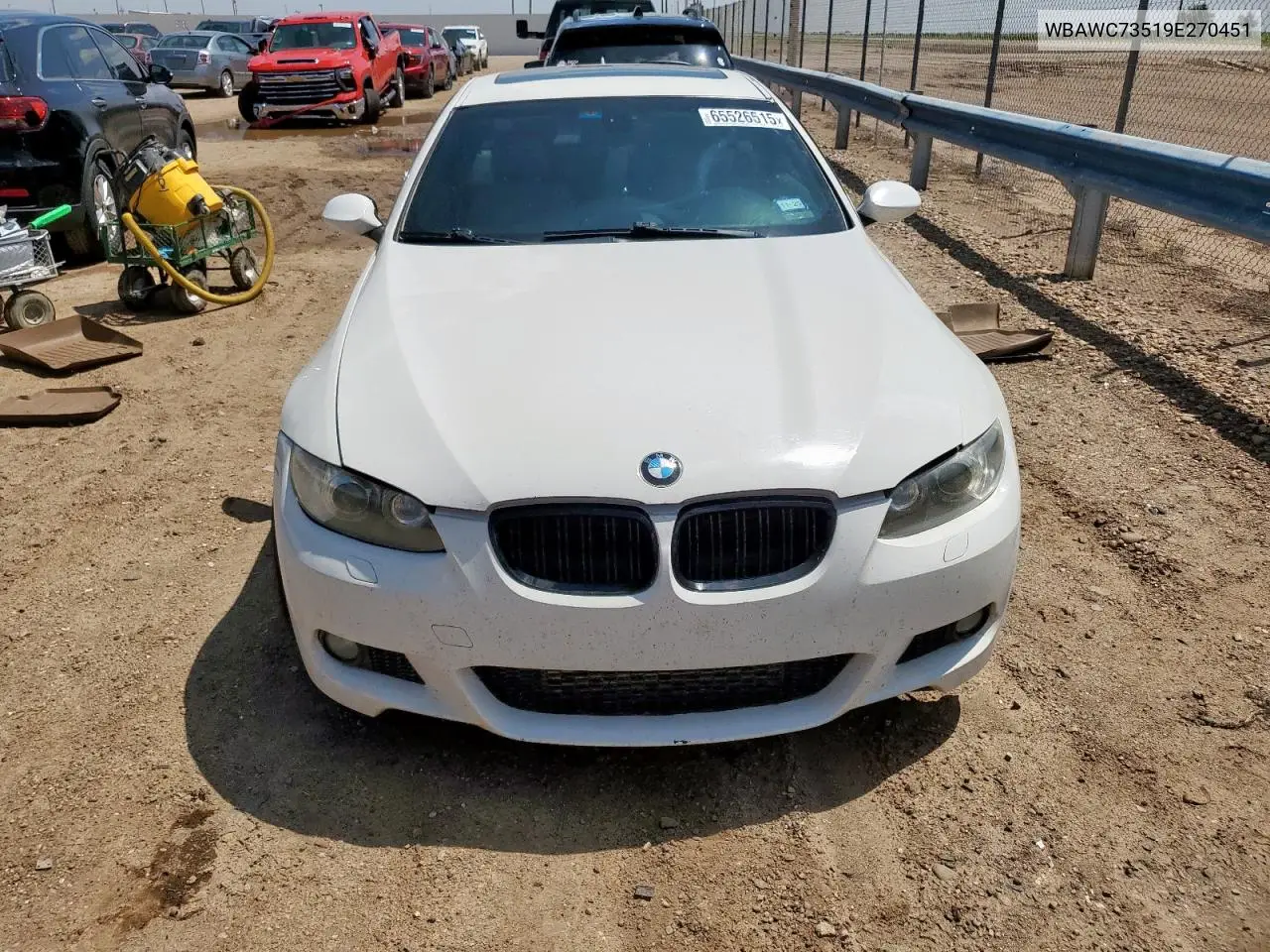 2009 BMW 335 Xi VIN: WBAWC73519E270451 Lot: 65526515