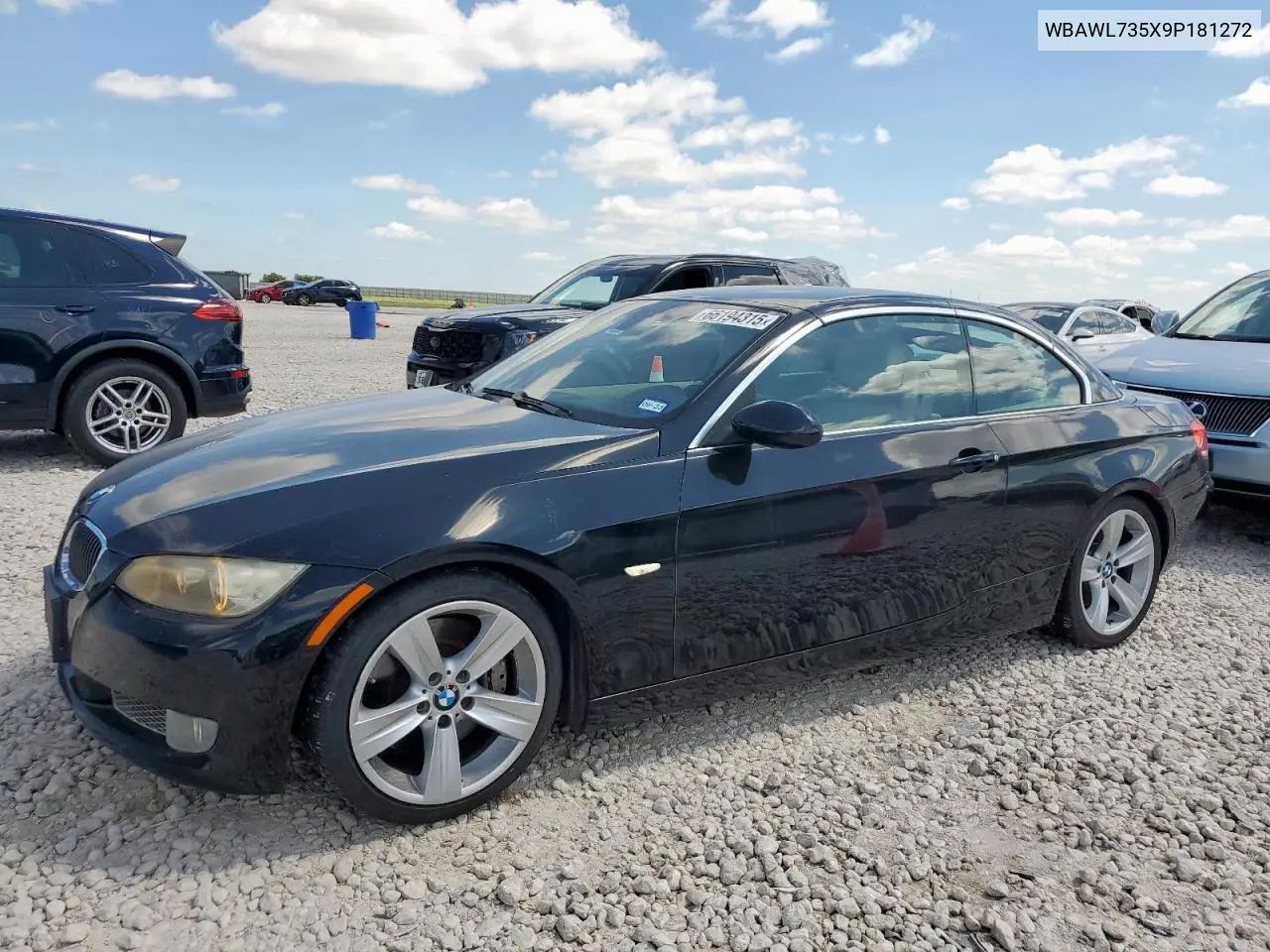 2009 BMW 335 I VIN: WBAWL735X9P181272 Lot: 66194315