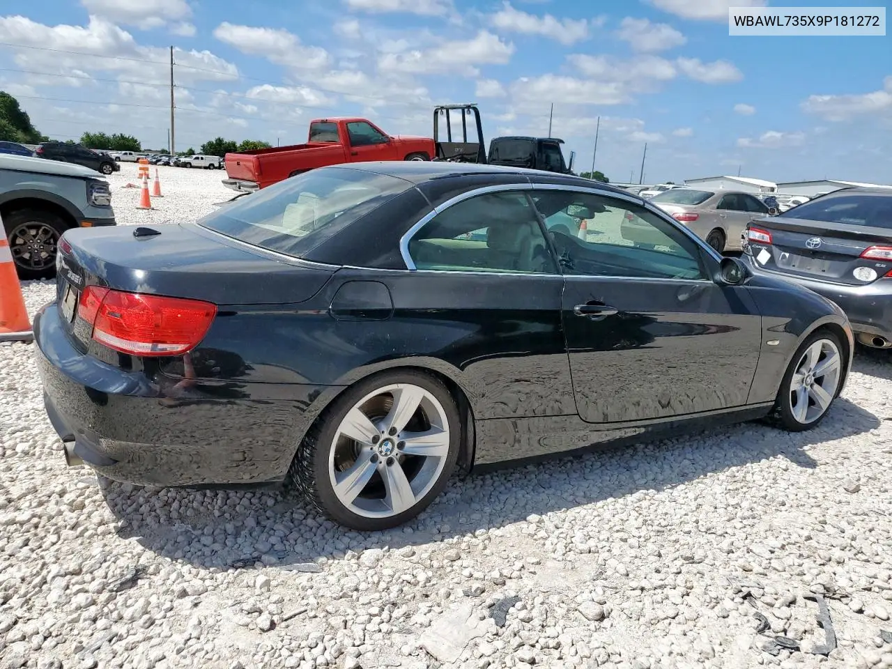 2009 BMW 335 I VIN: WBAWL735X9P181272 Lot: 66194315