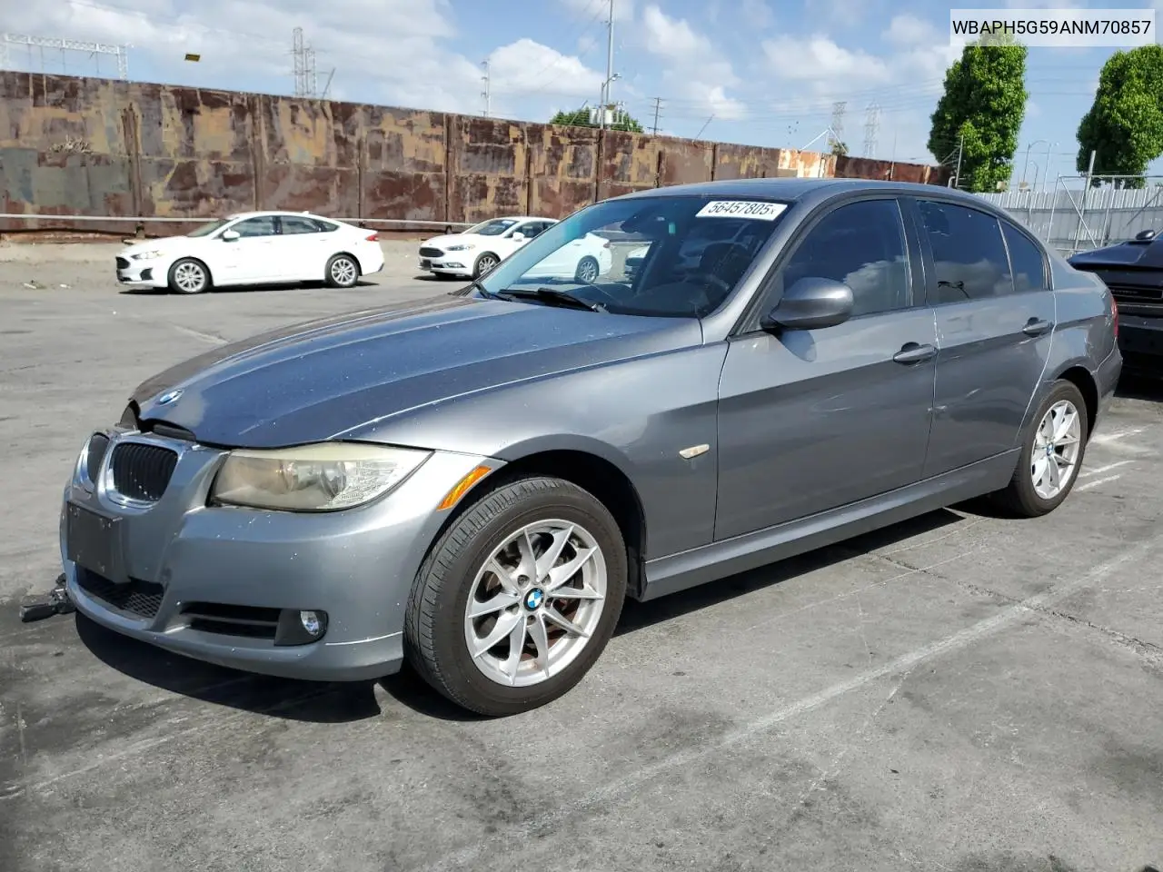 2010 BMW 328 I Sulev VIN: WBAPH5G59ANM70857 Lot: 56457805