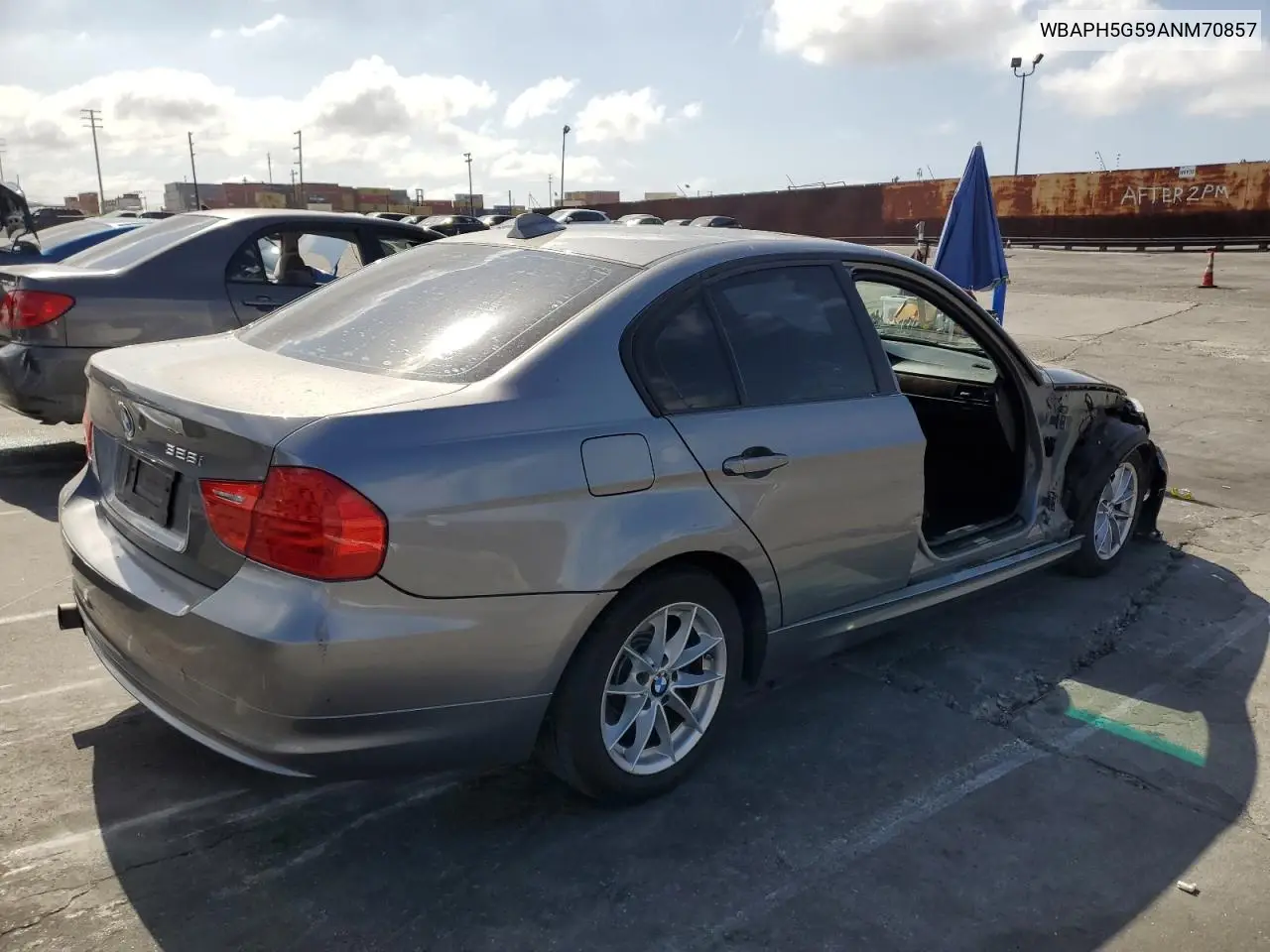 2010 BMW 328 I Sulev VIN: WBAPH5G59ANM70857 Lot: 56457805