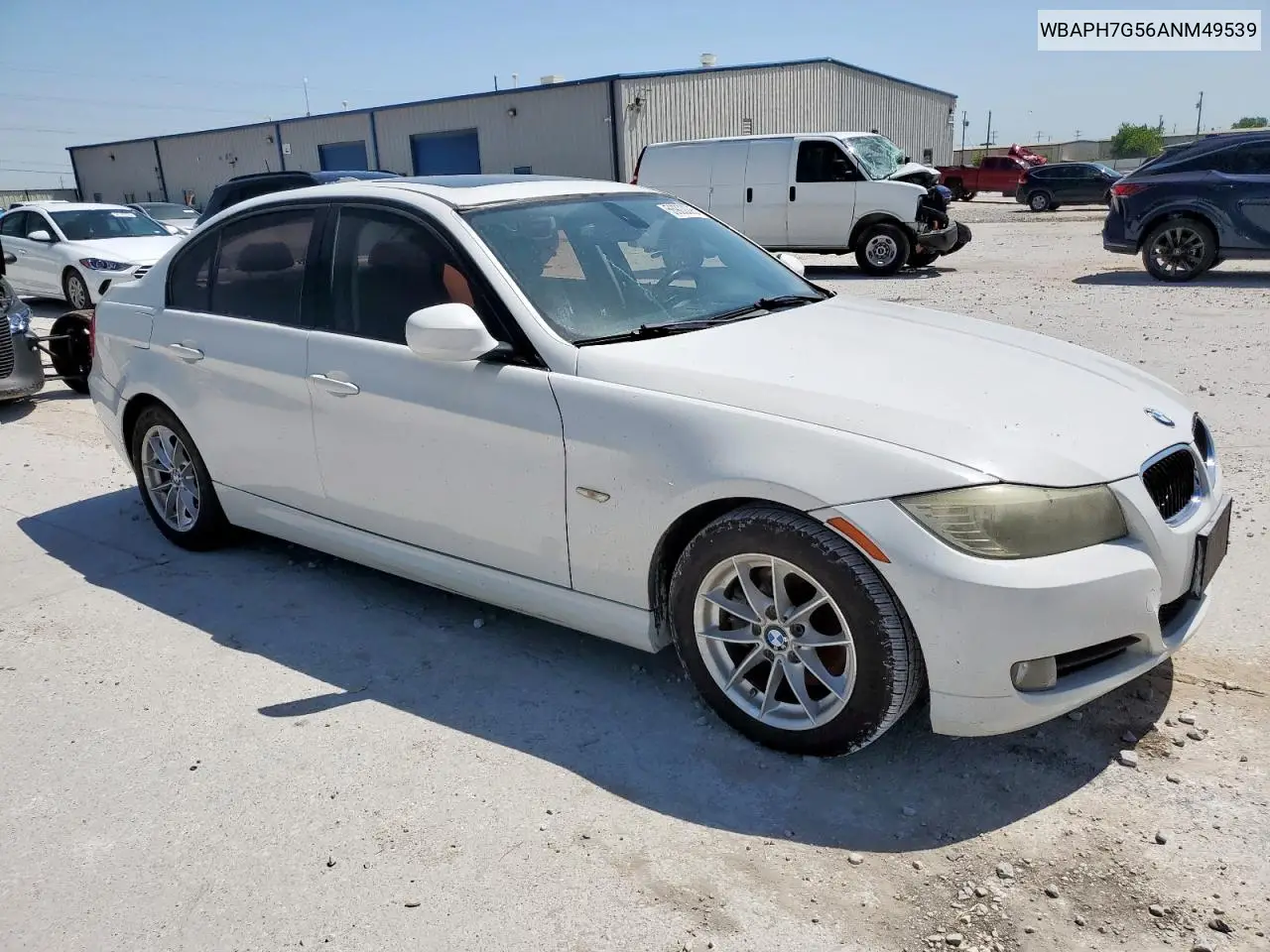 2010 BMW 328 I VIN: WBAPH7G56ANM49539 Lot: 56902895