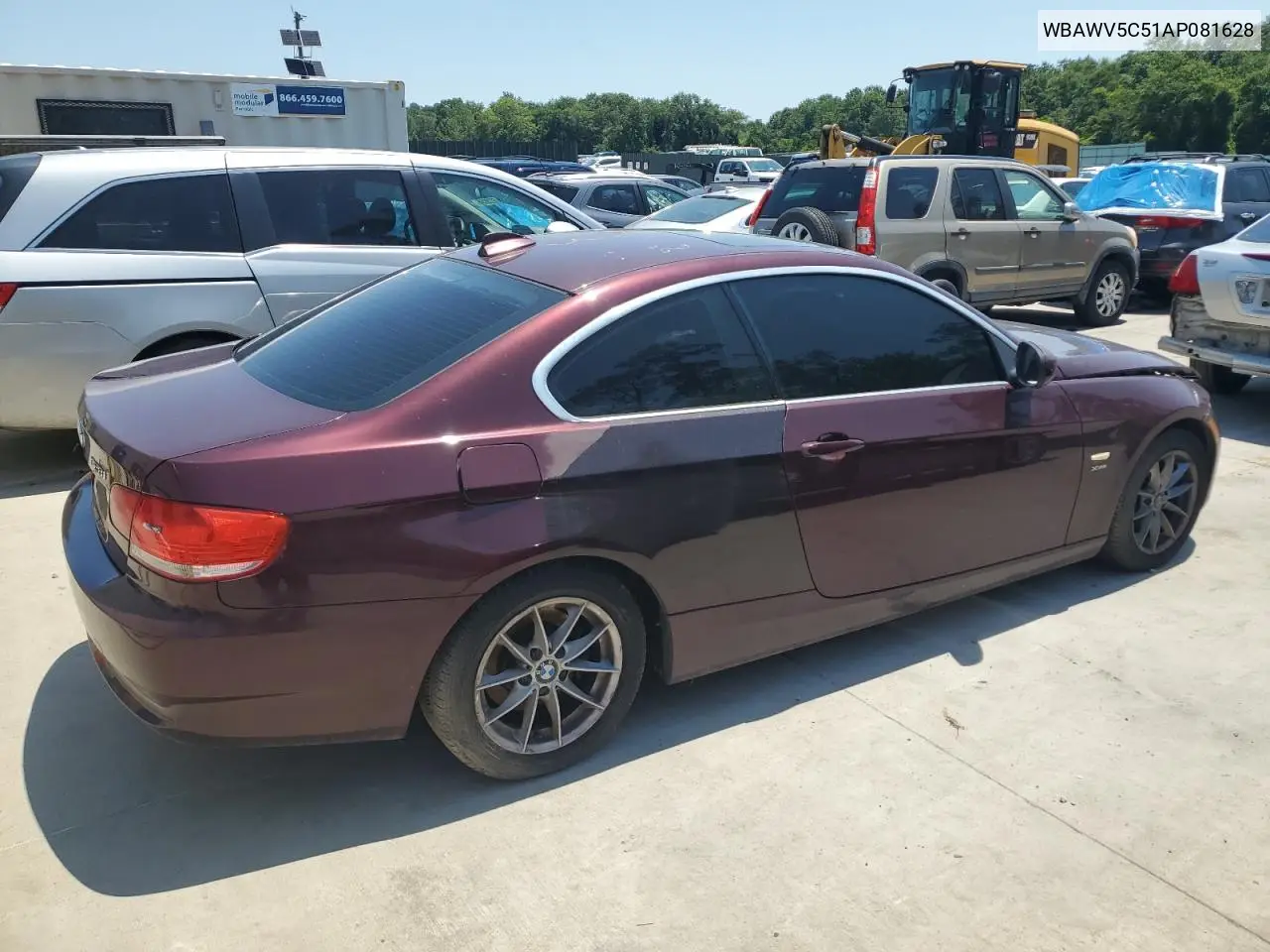 2010 BMW 328 Xi Sulev VIN: WBAWV5C51AP081628 Lot: 62723085