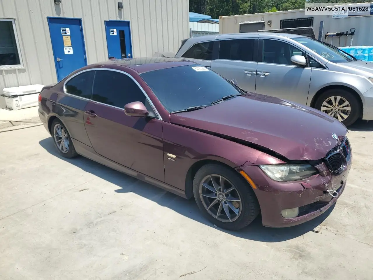 2010 BMW 328 Xi Sulev VIN: WBAWV5C51AP081628 Lot: 62723085