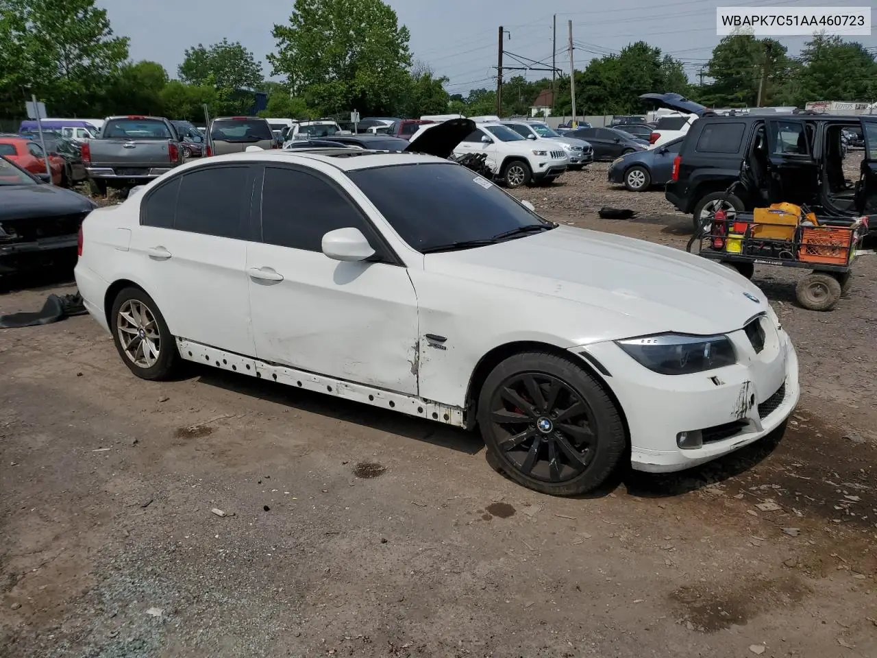 2010 BMW 328 Xi VIN: WBAPK7C51AA460723 Lot: 62742115