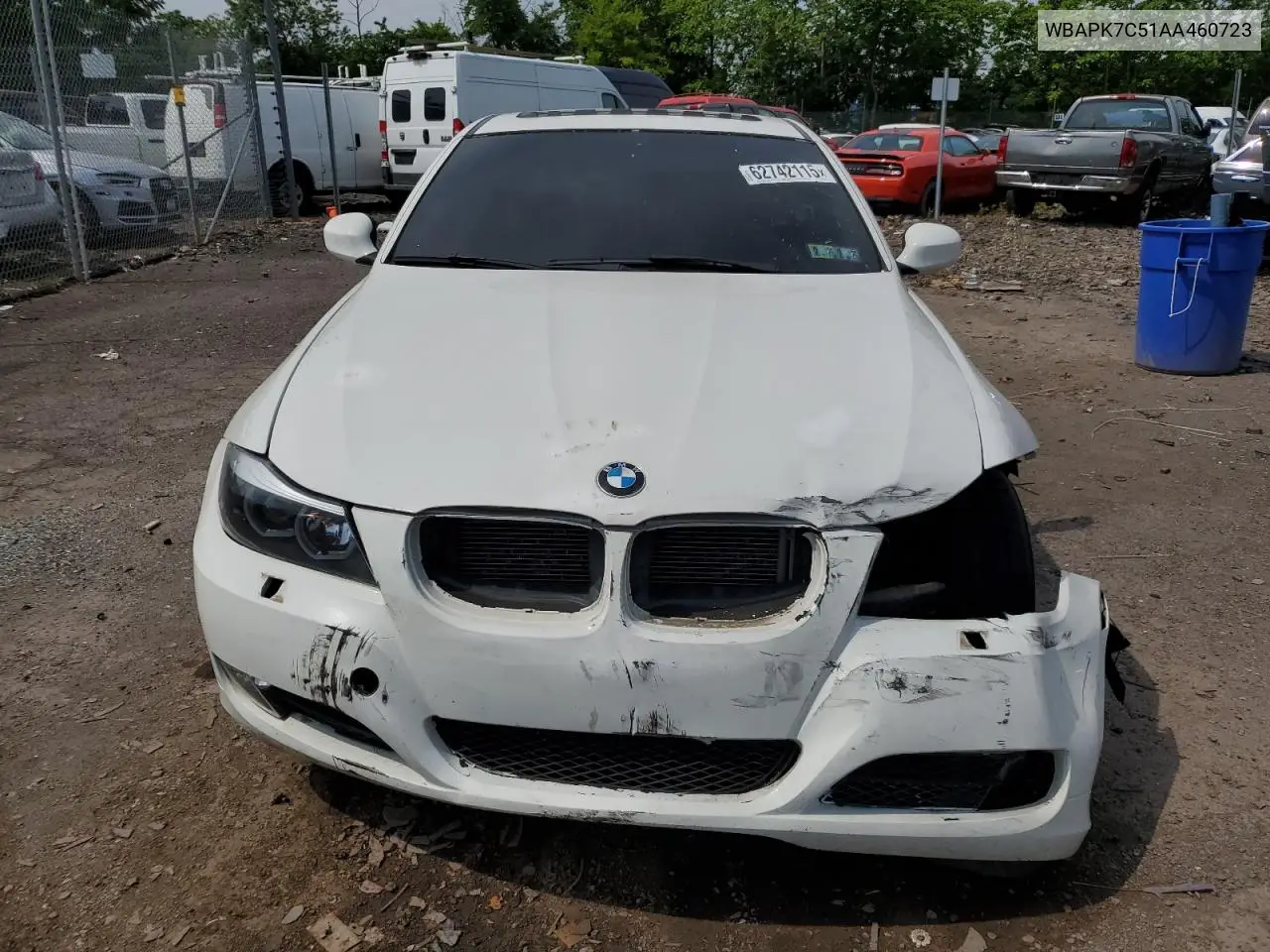2010 BMW 328 Xi VIN: WBAPK7C51AA460723 Lot: 62742115