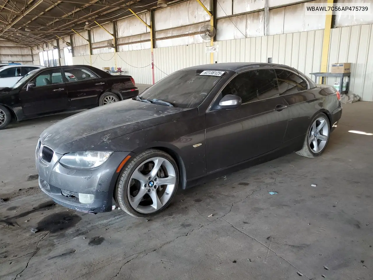 2010 BMW 335 I VIN: WBAWL7C56AP475739 Lot: 63138125