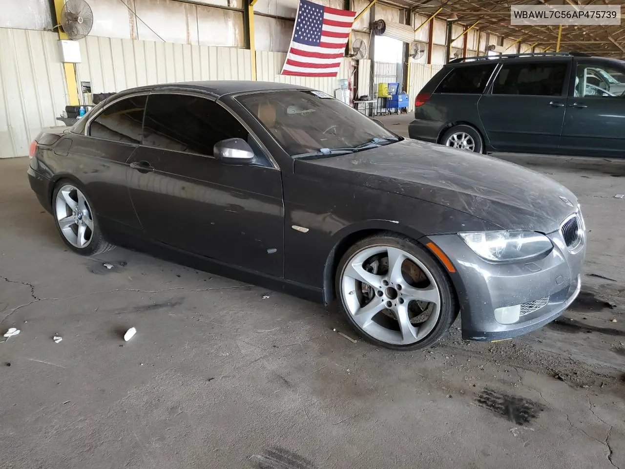 2010 BMW 335 I VIN: WBAWL7C56AP475739 Lot: 63138125