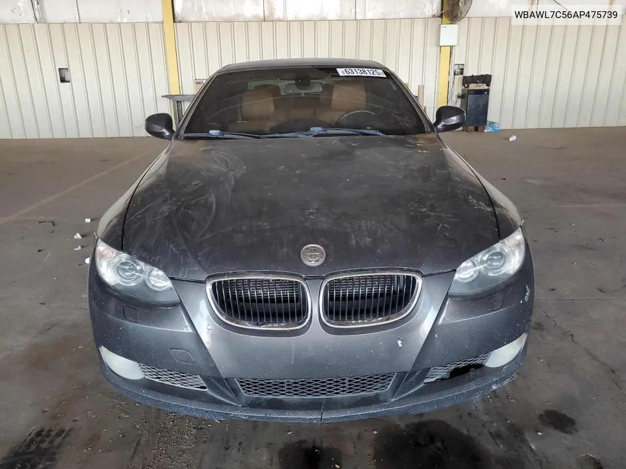 2010 BMW 335 I VIN: WBAWL7C56AP475739 Lot: 63138125