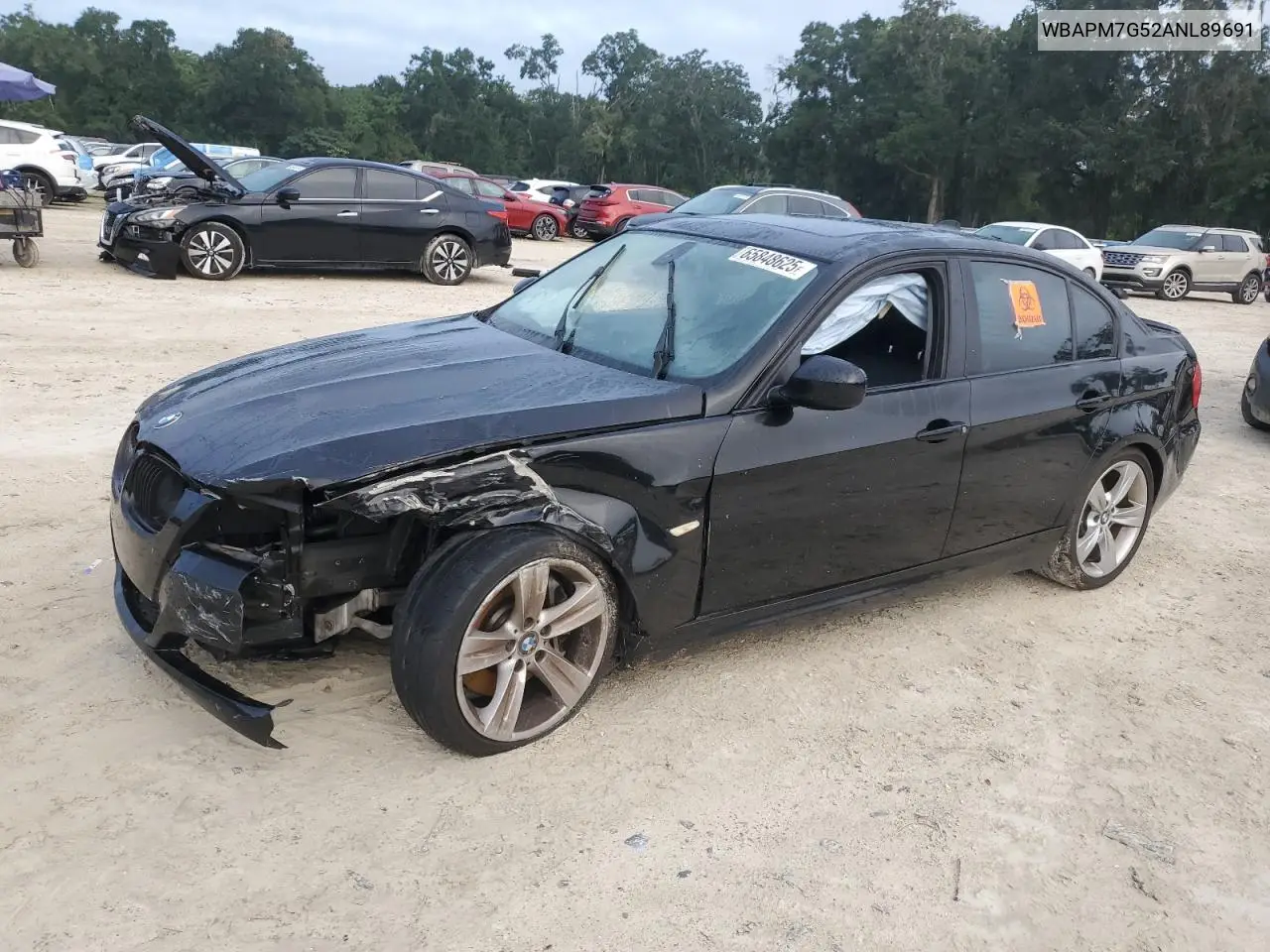 2010 BMW 335 I VIN: WBAPM7G52ANL89691 Lot: 65848625