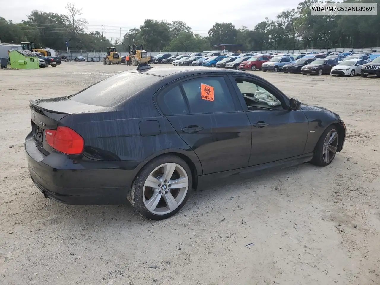 2010 BMW 335 I VIN: WBAPM7G52ANL89691 Lot: 65848625