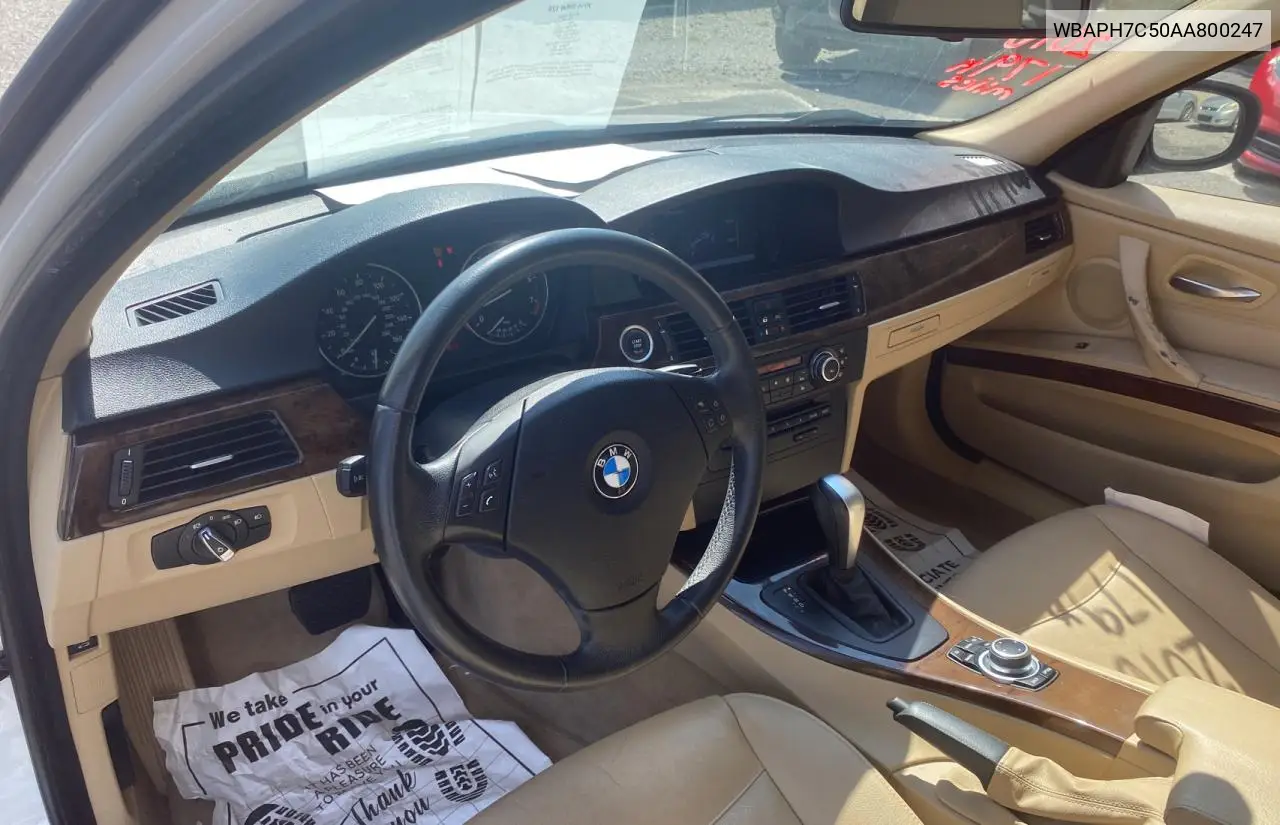 2010 BMW 328 I VIN: WBAPH7C50AA800247 Lot: 66292705
