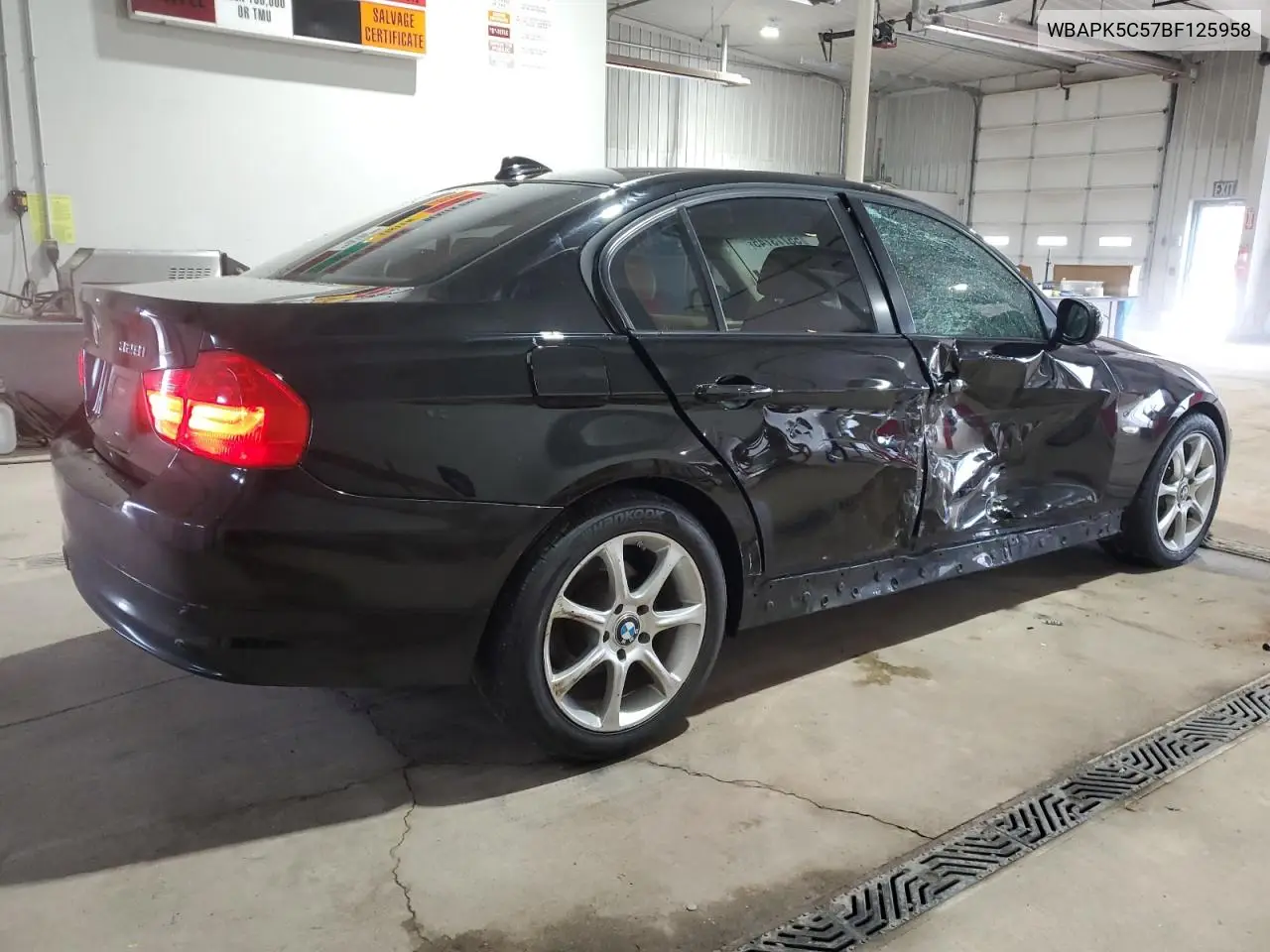 2011 BMW 328 Xi Sulev VIN: WBAPK5C57BF125958 Lot: 55773745