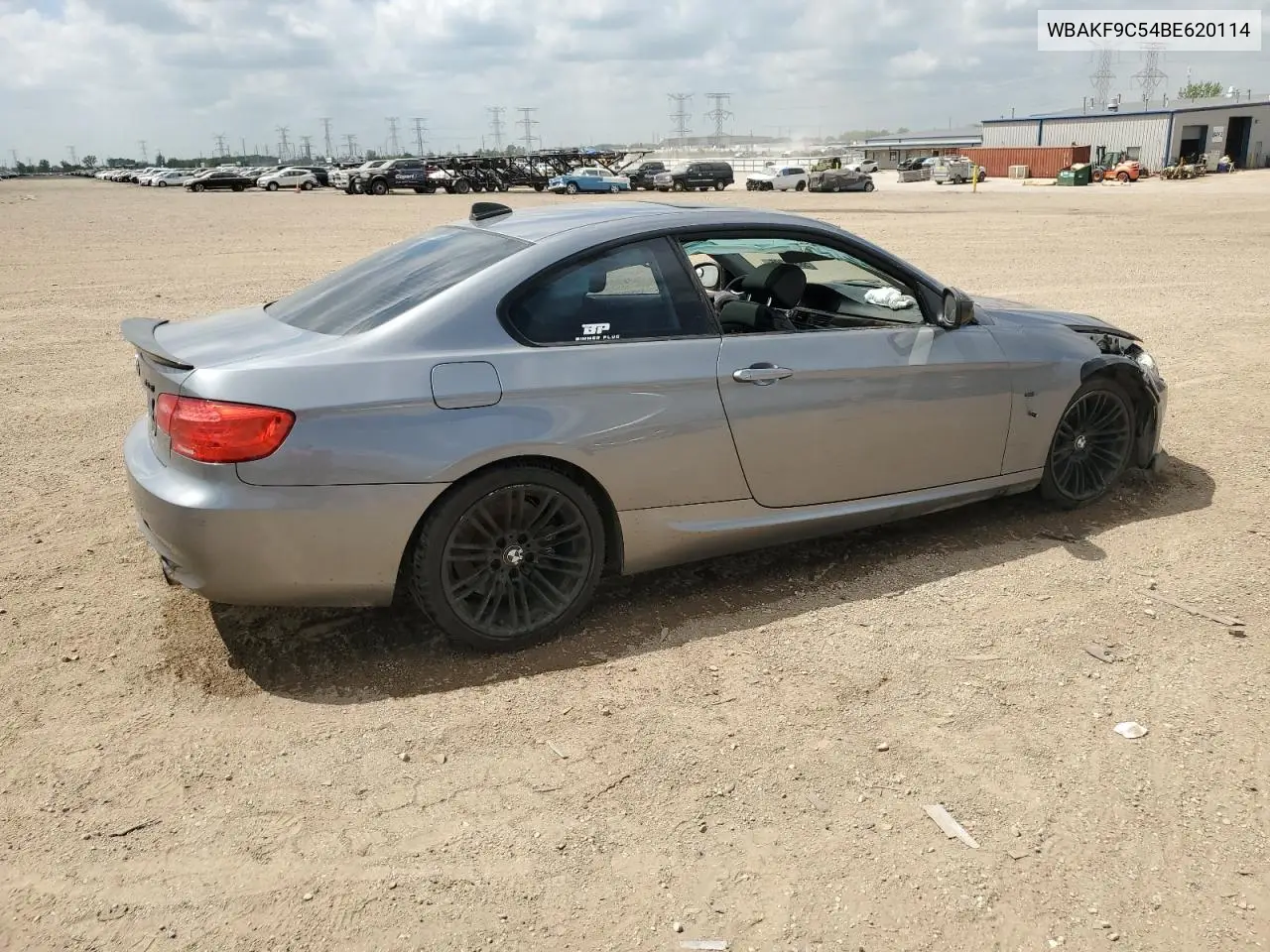 2011 BMW 335 Xi VIN: WBAKF9C54BE620114 Lot: 56594205