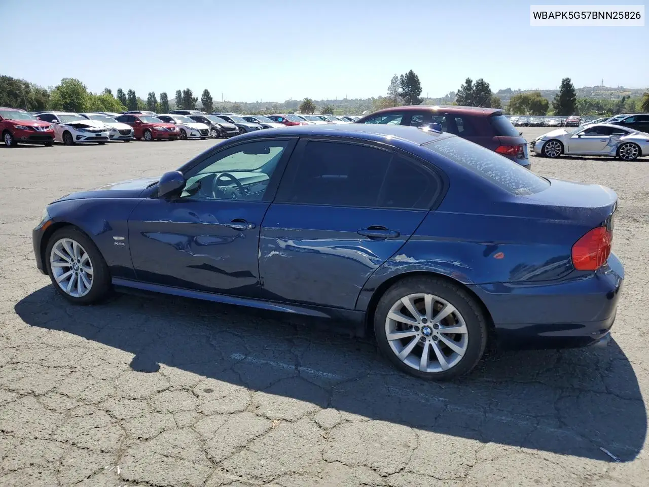 2011 BMW 328 Xi Sulev VIN: WBAPK5G57BNN25826 Lot: 56922465