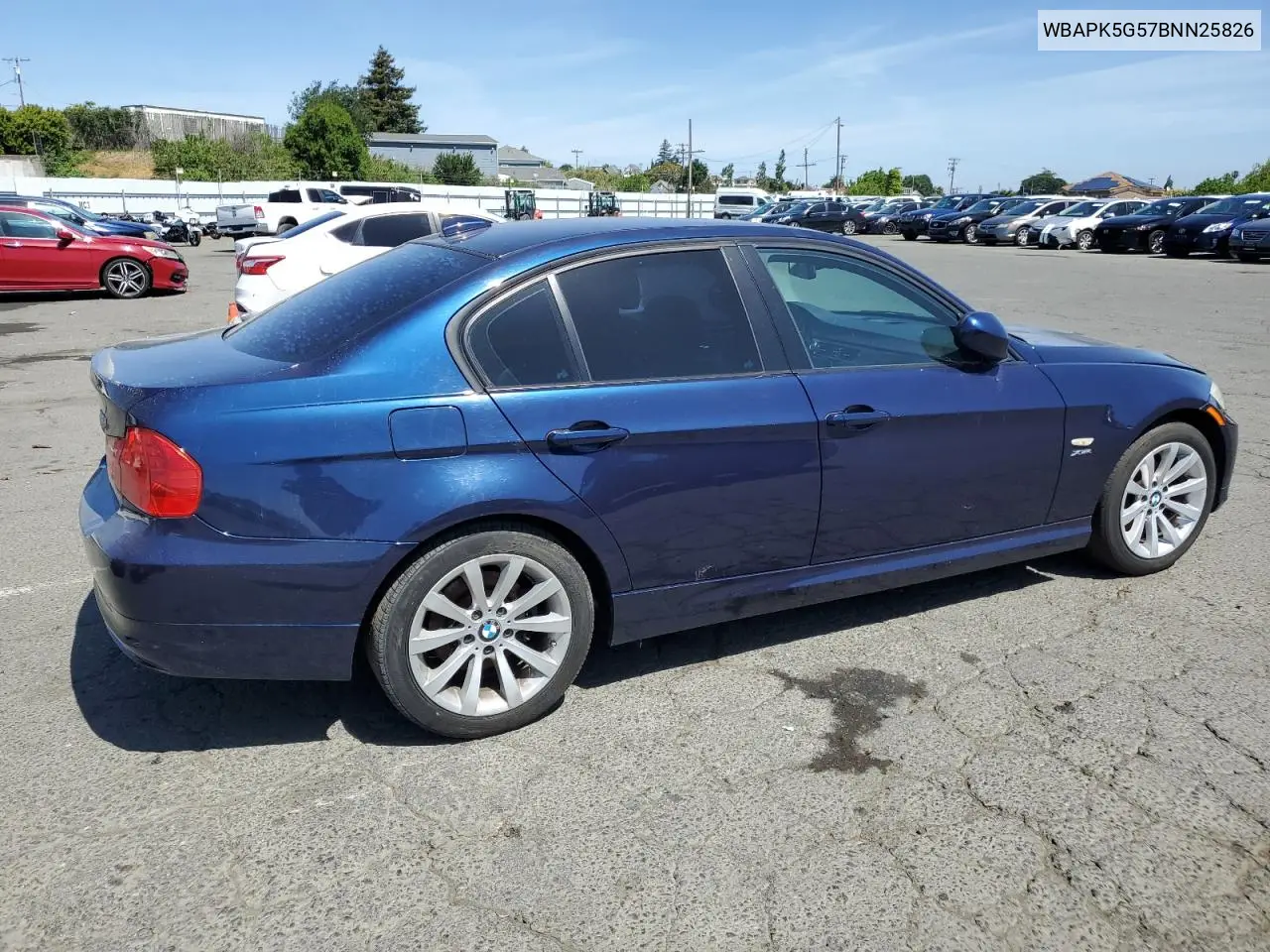 2011 BMW 328 Xi Sulev VIN: WBAPK5G57BNN25826 Lot: 56922465