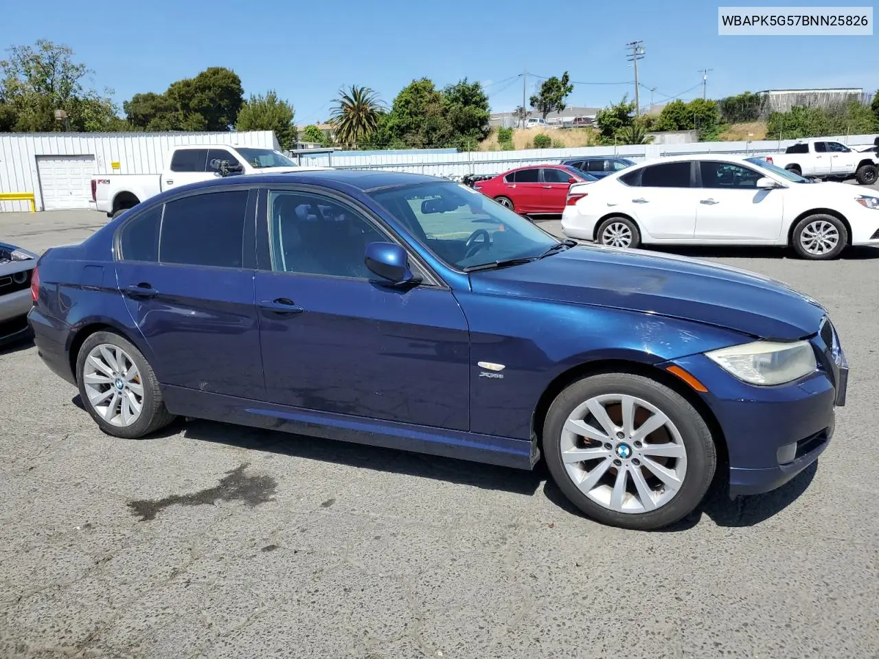 2011 BMW 328 Xi Sulev VIN: WBAPK5G57BNN25826 Lot: 56922465