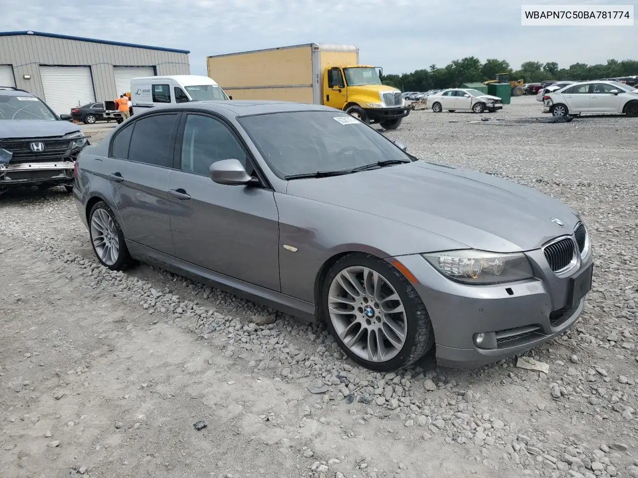 2011 BMW 335 D VIN: WBAPN7C50BA781774 Lot: 62381315