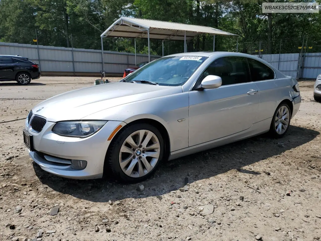 2012 BMW 328 I VIN: WBAKE3C52CE769848 Lot: 56094785