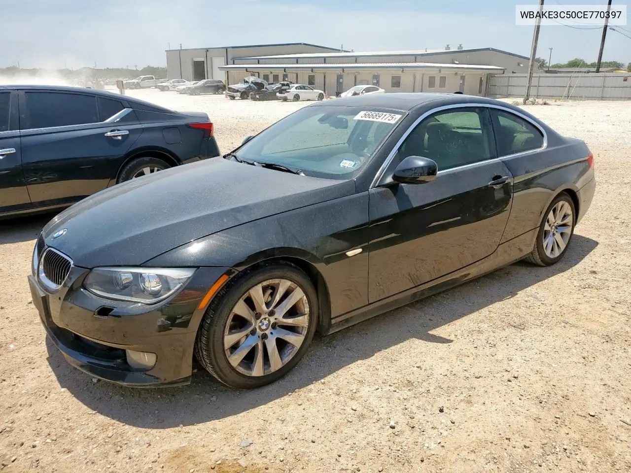 2012 BMW 328 I VIN: WBAKE3C50CE770397 Lot: 56689175