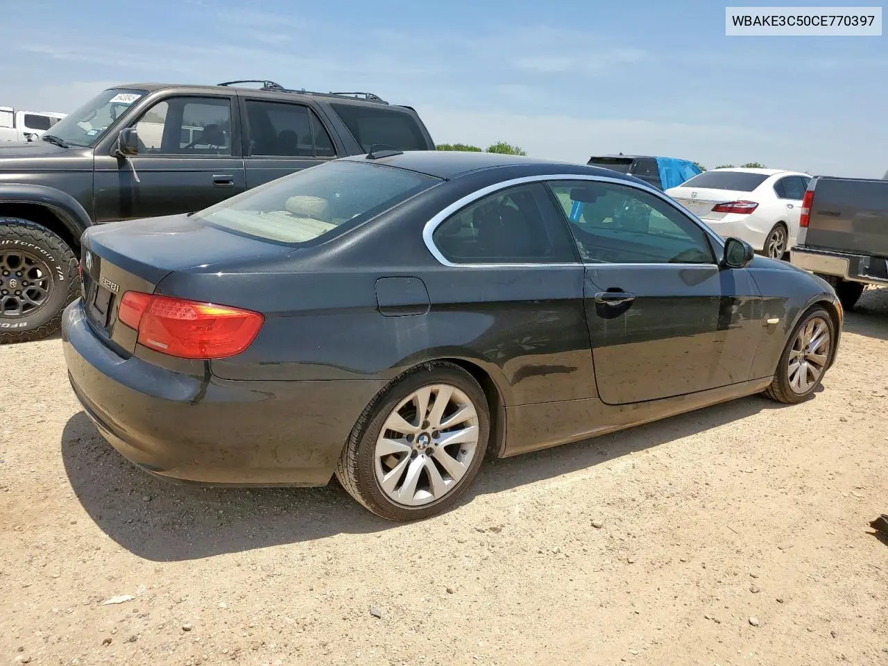 2012 BMW 328 I VIN: WBAKE3C50CE770397 Lot: 56689175