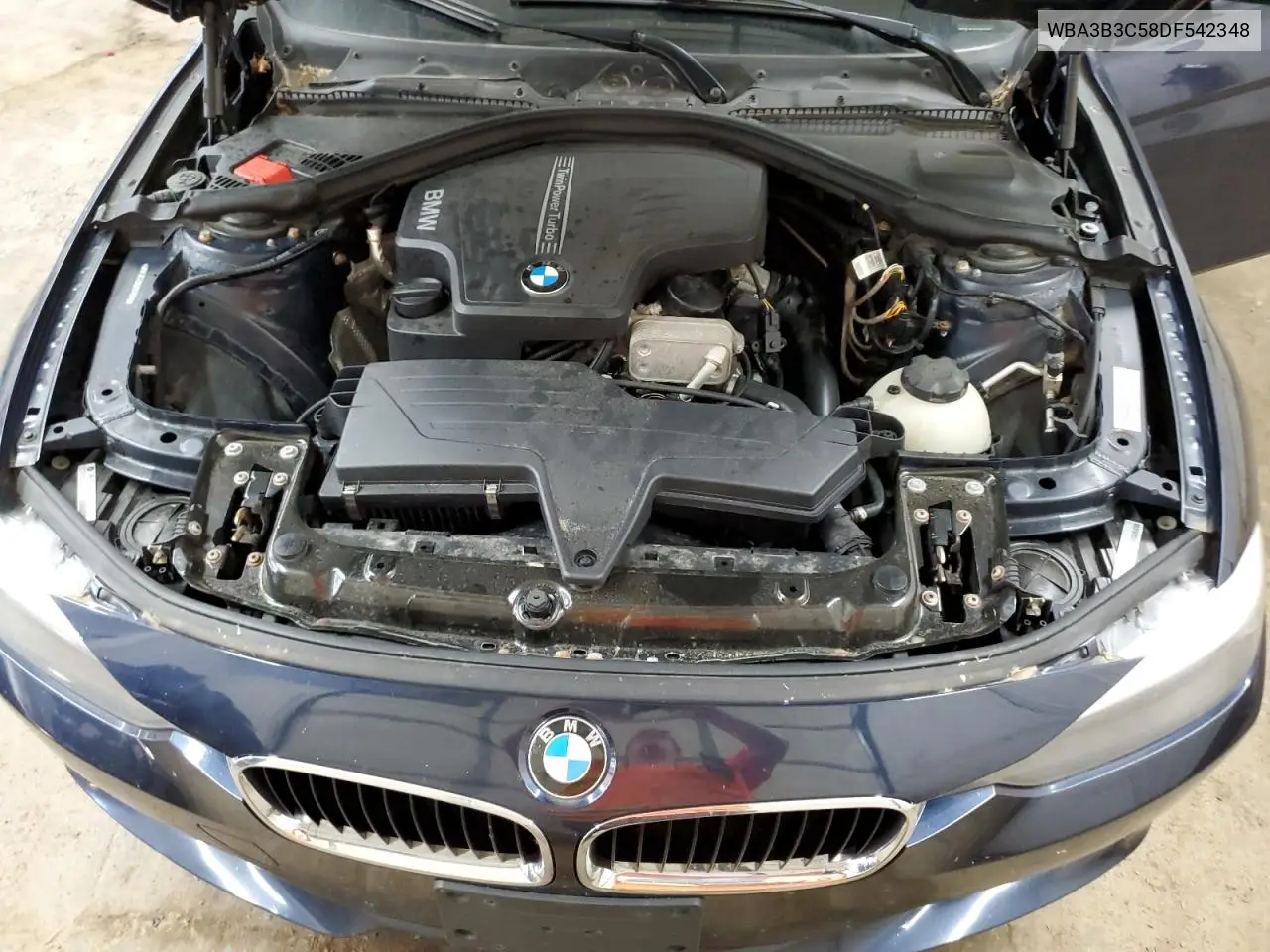 2013 BMW 328 Xi VIN: WBA3B3C58DF542348 Lot: 62303875