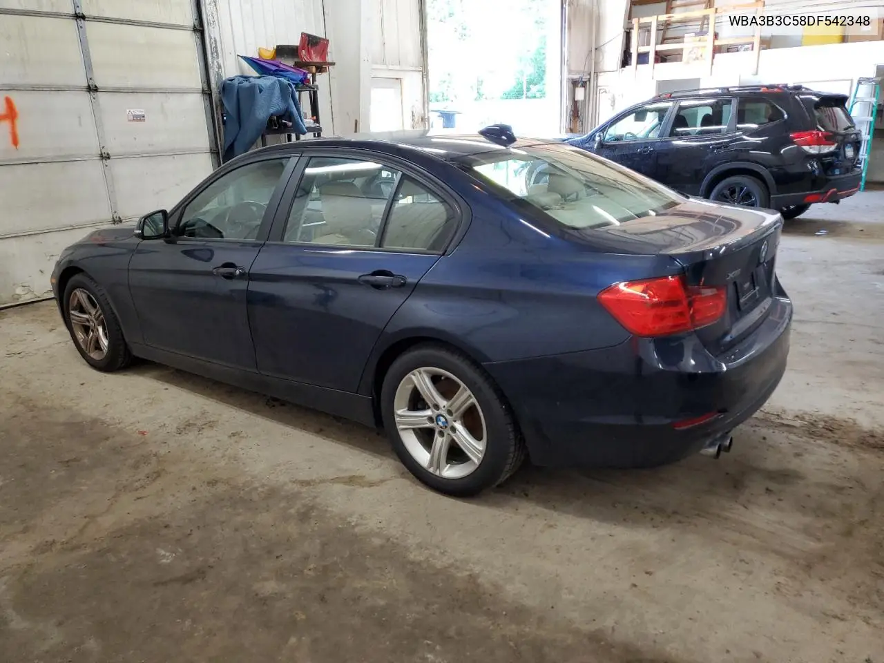 2013 BMW 328 Xi VIN: WBA3B3C58DF542348 Lot: 62303875