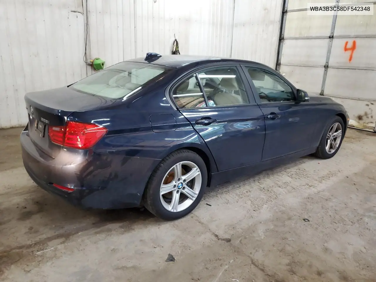 2013 BMW 328 Xi VIN: WBA3B3C58DF542348 Lot: 62303875