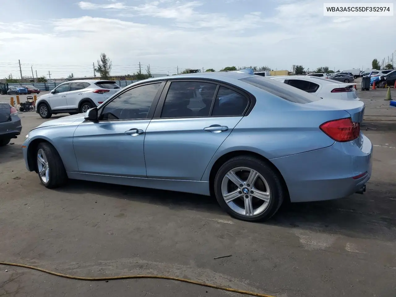 2013 BMW 328 I VIN: WBA3A5C55DF352974 Lot: 62882265