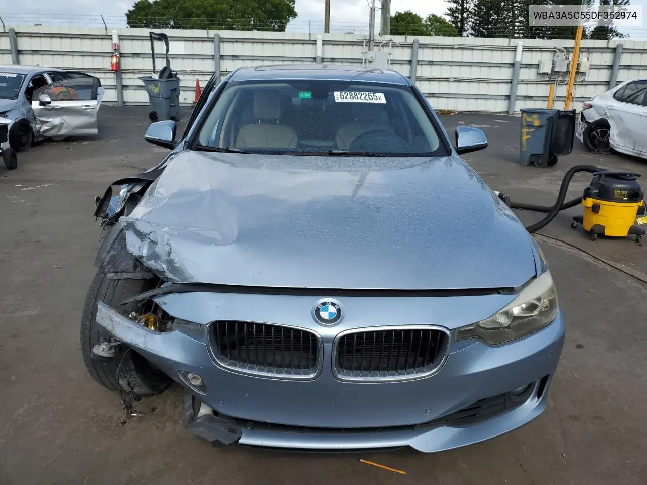 2013 BMW 328 I VIN: WBA3A5C55DF352974 Lot: 62882265