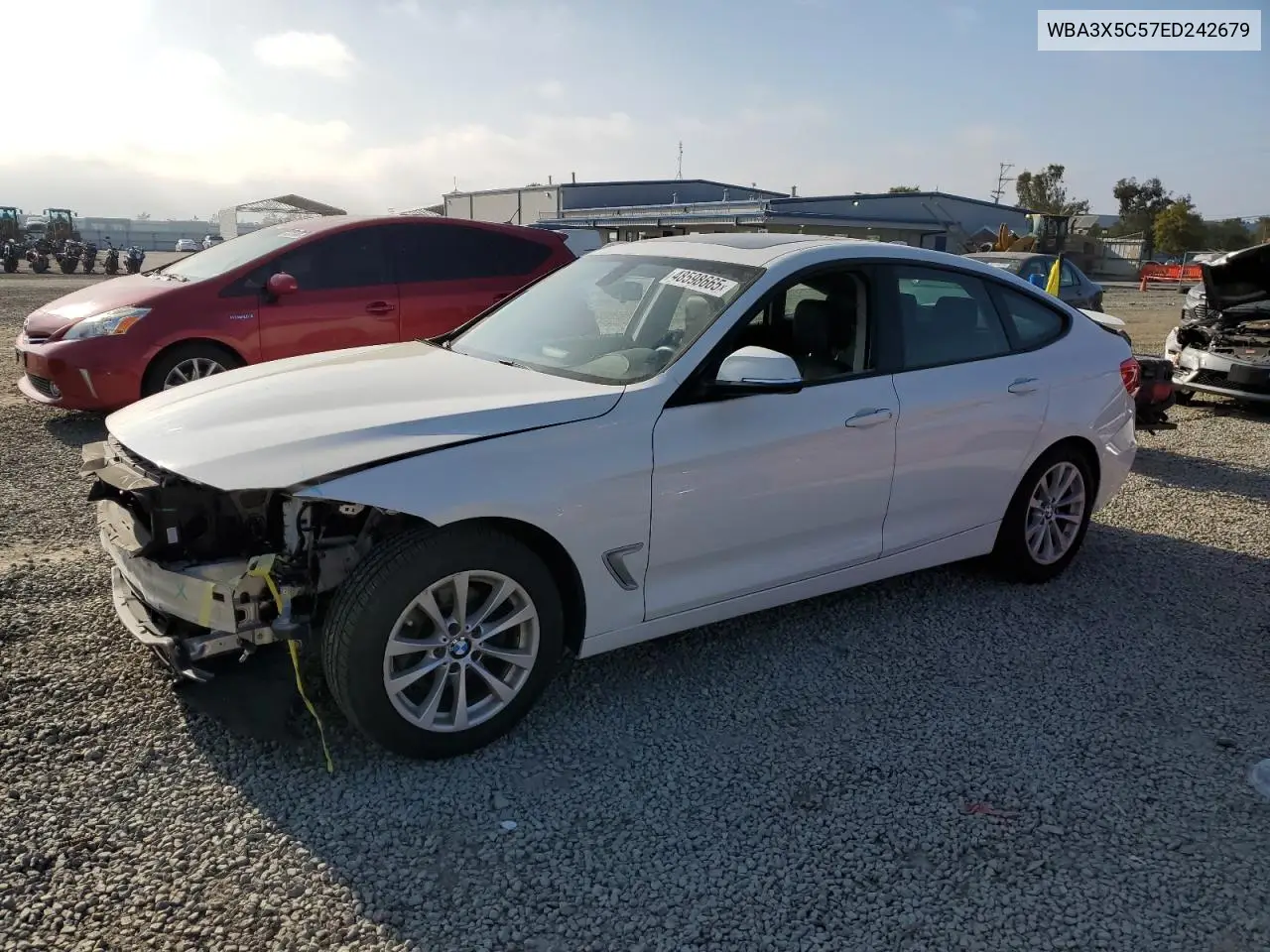 2014 BMW 328 Xigt VIN: WBA3X5C57ED242679 Lot: 48598665