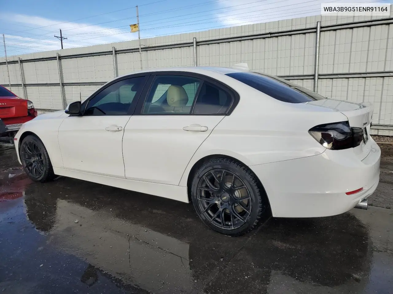 2014 BMW 335 Xi VIN: WBA3B9G51ENR91164 Lot: 49426405