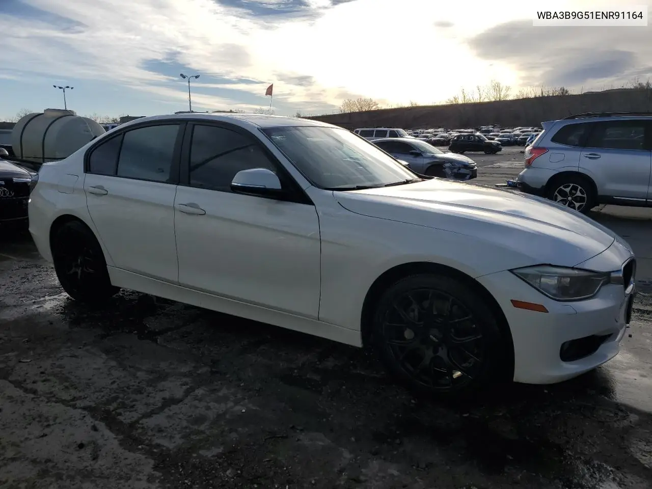 2014 BMW 335 Xi VIN: WBA3B9G51ENR91164 Lot: 49426405