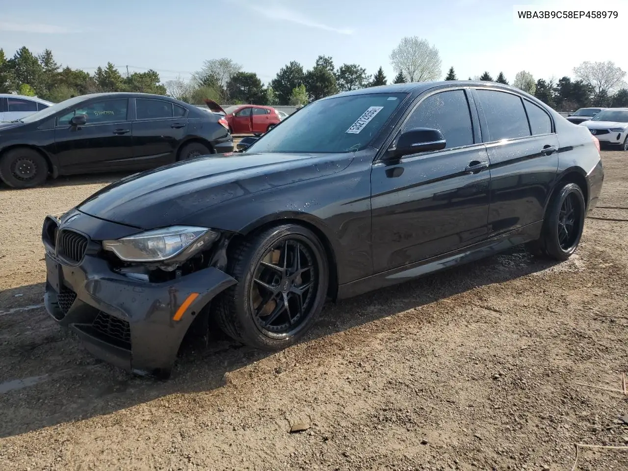 2014 BMW 335 Xi VIN: WBA3B9C58EP458979 Lot: 53272855