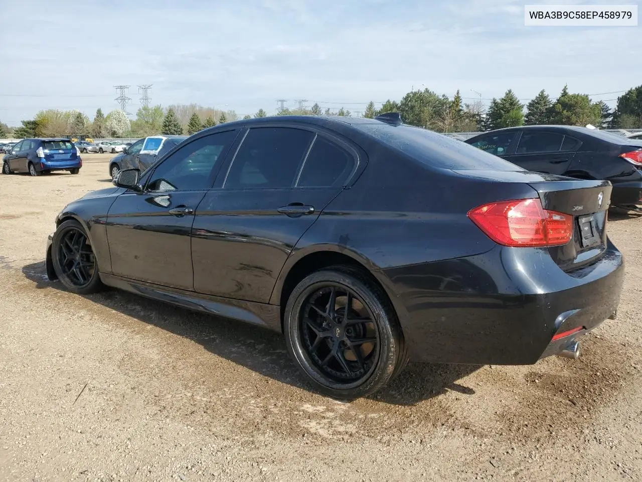 2014 BMW 335 Xi VIN: WBA3B9C58EP458979 Lot: 53272855