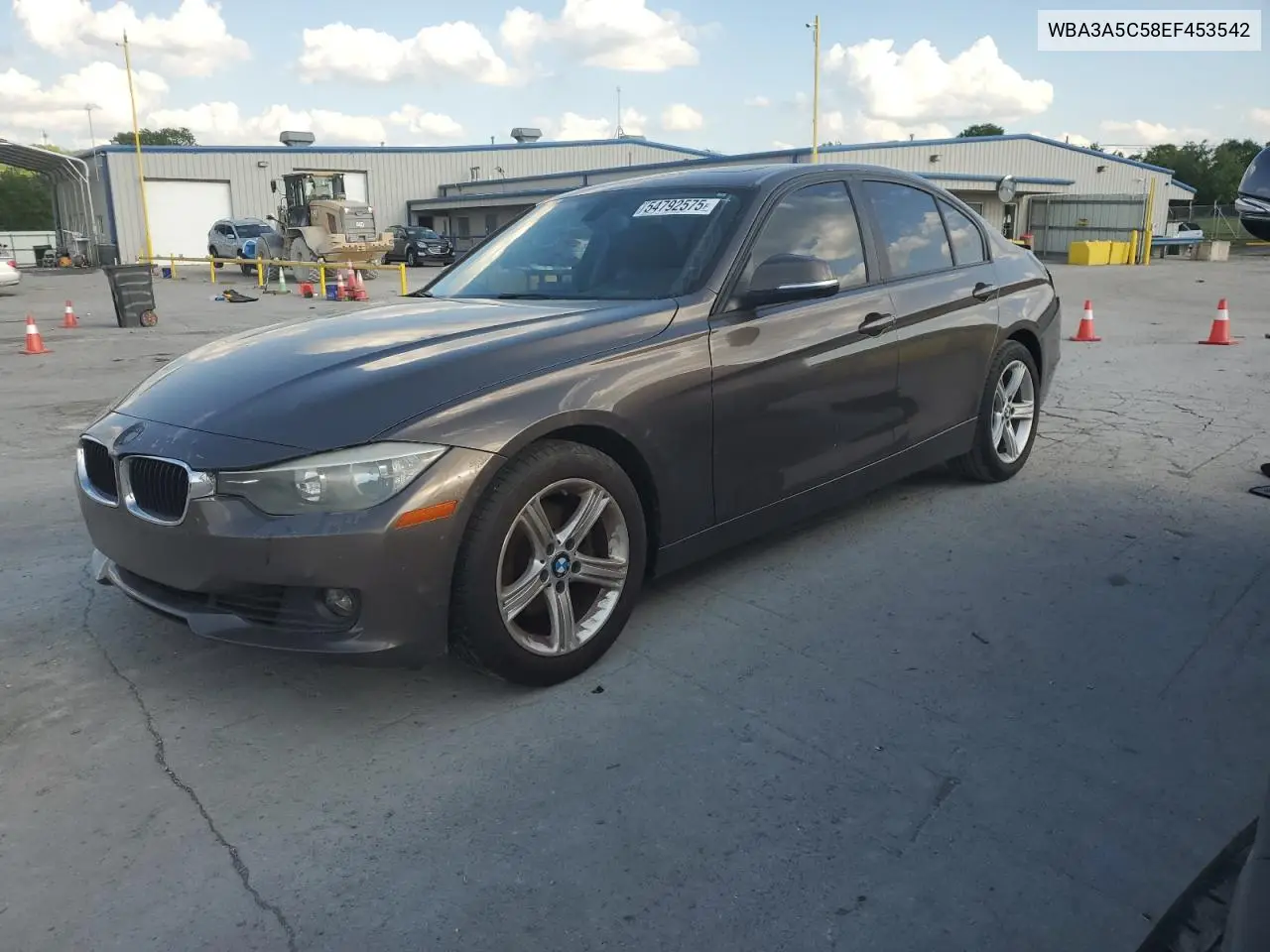 2014 BMW 328 I VIN: WBA3A5C58EF453542 Lot: 54792575