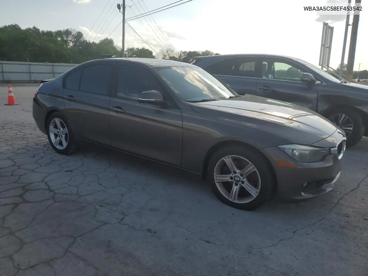 2014 BMW 328 I VIN: WBA3A5C58EF453542 Lot: 54792575