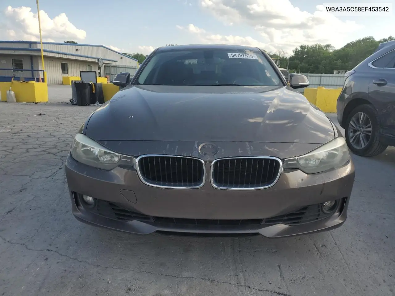 2014 BMW 328 I VIN: WBA3A5C58EF453542 Lot: 54792575