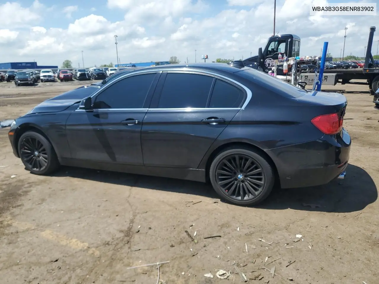 2014 BMW 328 Xi VIN: WBA3B3G58ENR83902 Lot: 56349305
