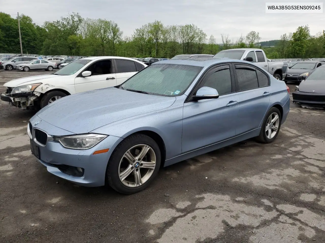 2014 BMW 328 Xi Sulev VIN: WBA3B5G53ENS09245 Lot: 56601155