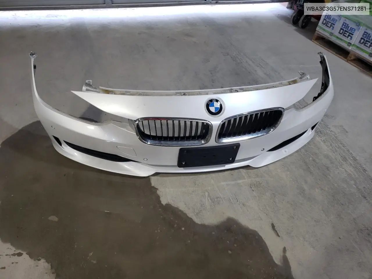 2014 BMW 320 I xDrive VIN: WBA3C3G57ENS71281 Lot: 56753235