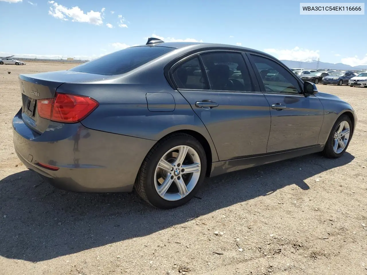 2014 BMW 328 I Sulev VIN: WBA3C1C54EK116666 Lot: 56889105