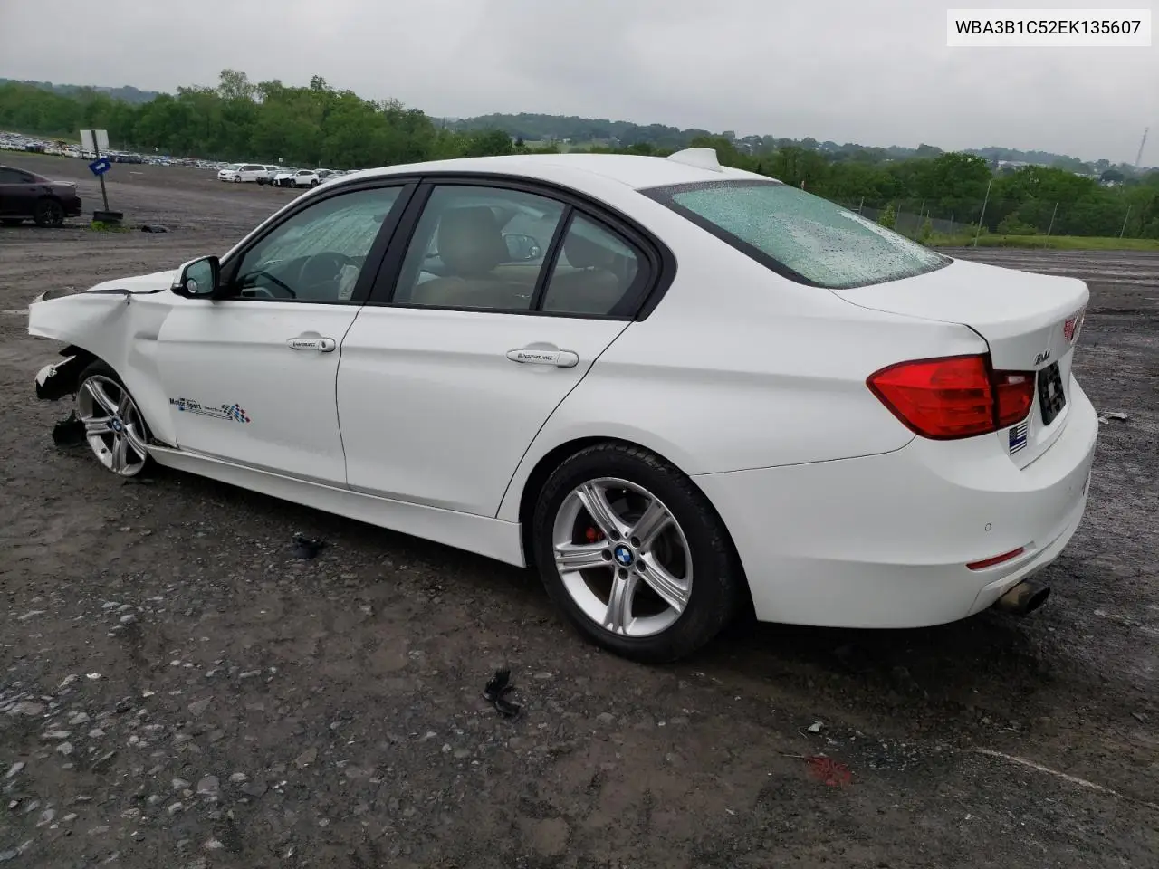 2014 BMW 320 I VIN: WBA3B1C52EK135607 Lot: 56897515