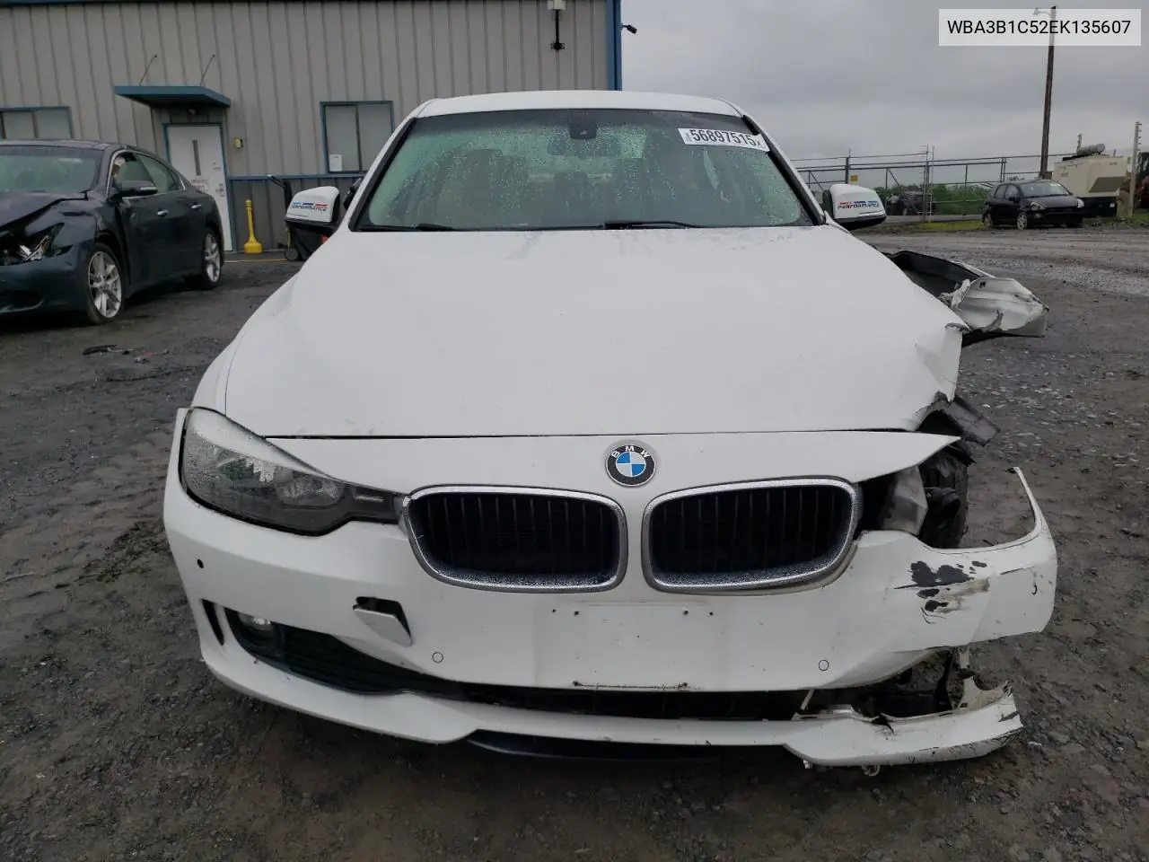 2014 BMW 320 I VIN: WBA3B1C52EK135607 Lot: 56897515