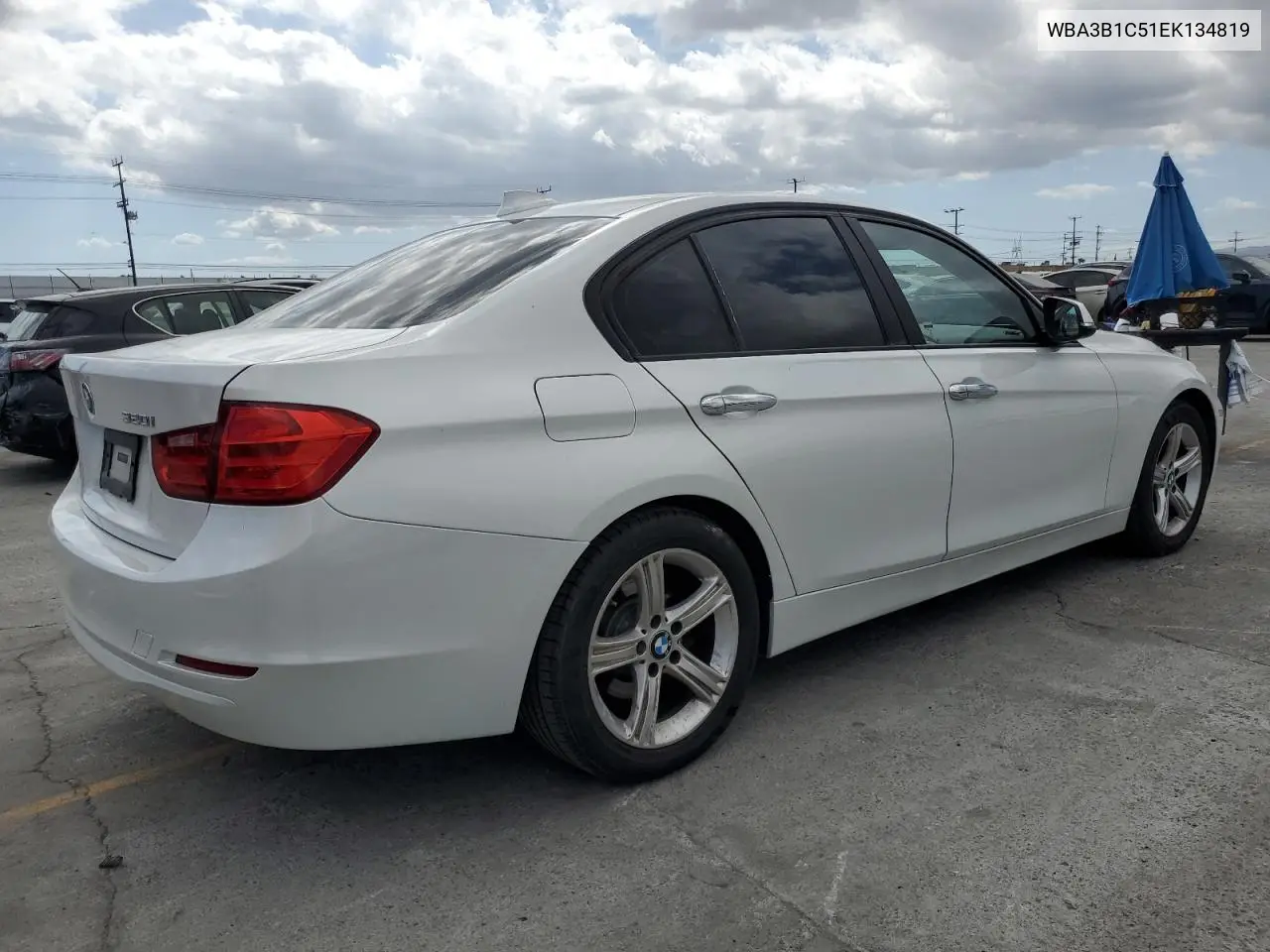 2014 BMW 320 I VIN: WBA3B1C51EK134819 Lot: 56923315