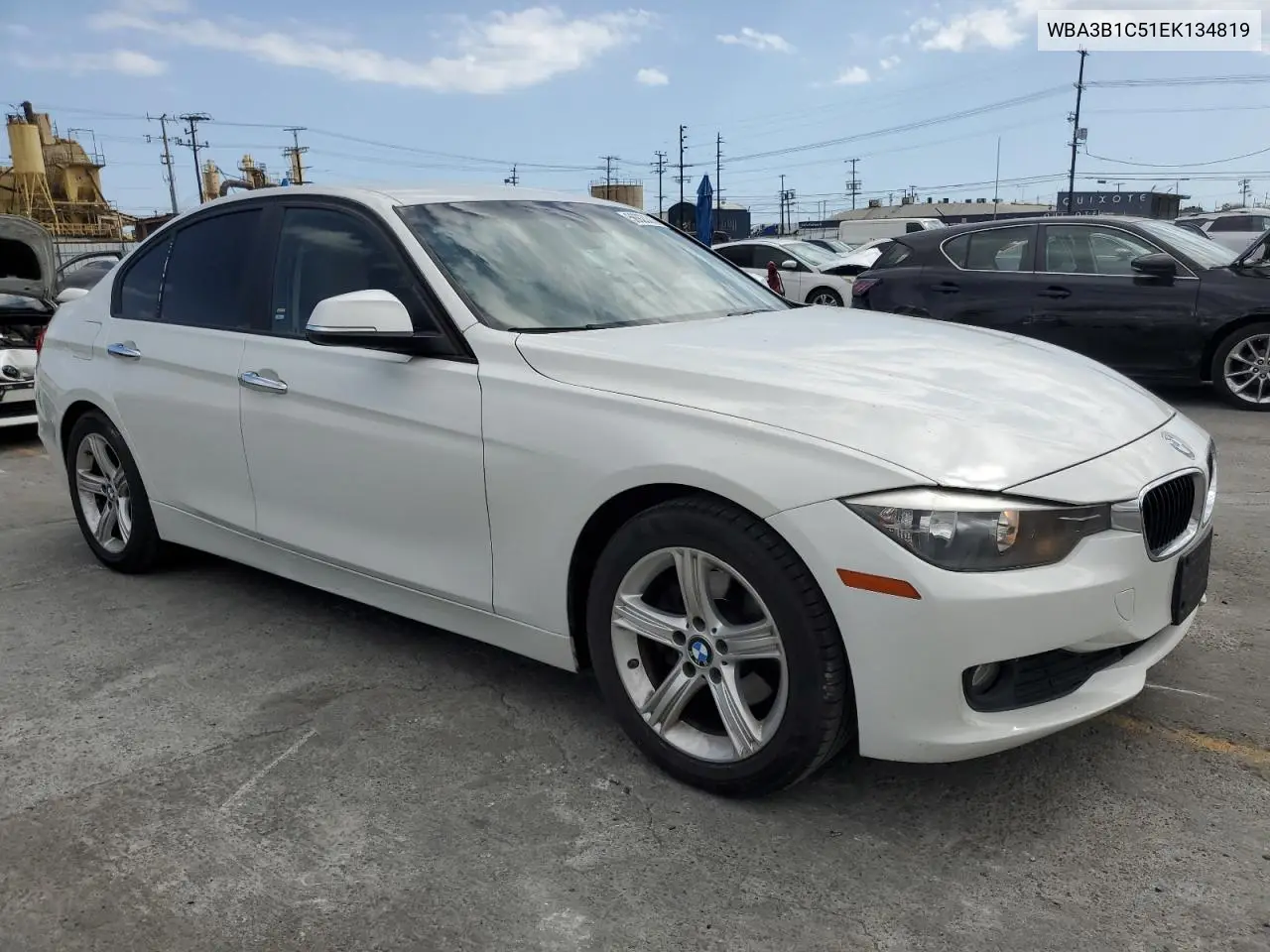 2014 BMW 320 I VIN: WBA3B1C51EK134819 Lot: 56923315