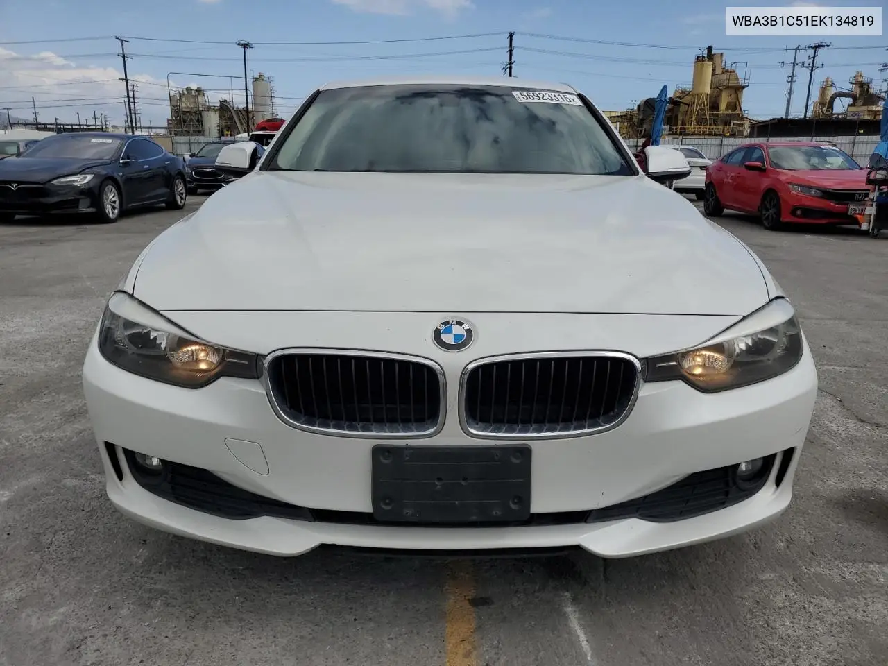 2014 BMW 320 I VIN: WBA3B1C51EK134819 Lot: 56923315
