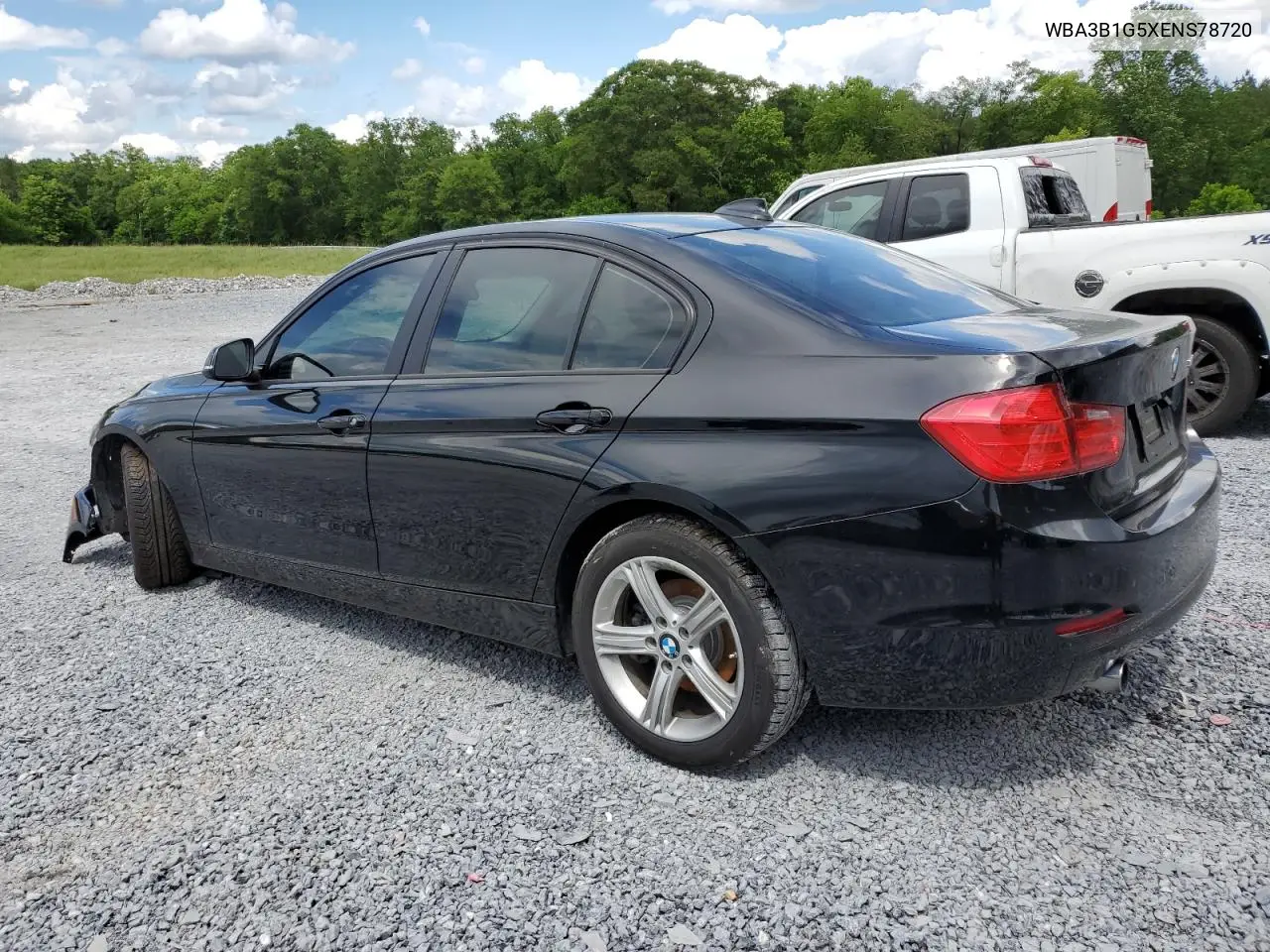 2014 BMW 320 I VIN: WBA3B1G5XENS78720 Lot: 57034255